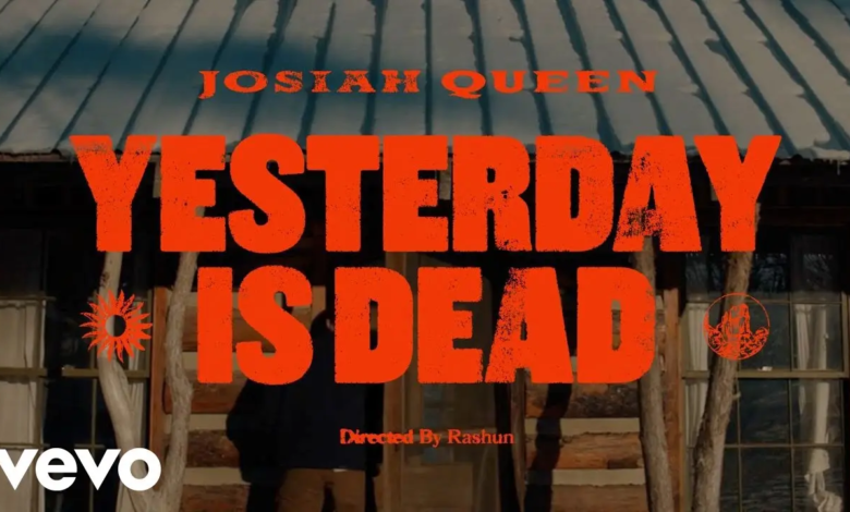Josiah Queen Declares New Beginnings in Yesterday Is Dead Music Video